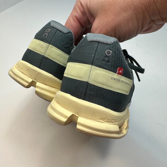 On Cloud Cloudflow Sea Limelight Sneakers - Picture 4 of 8